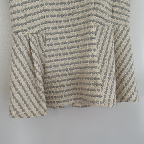 Anthropologie Tops Anthropologie Postmark Cap Sleeve Peplum Top - Picture 2 of 5